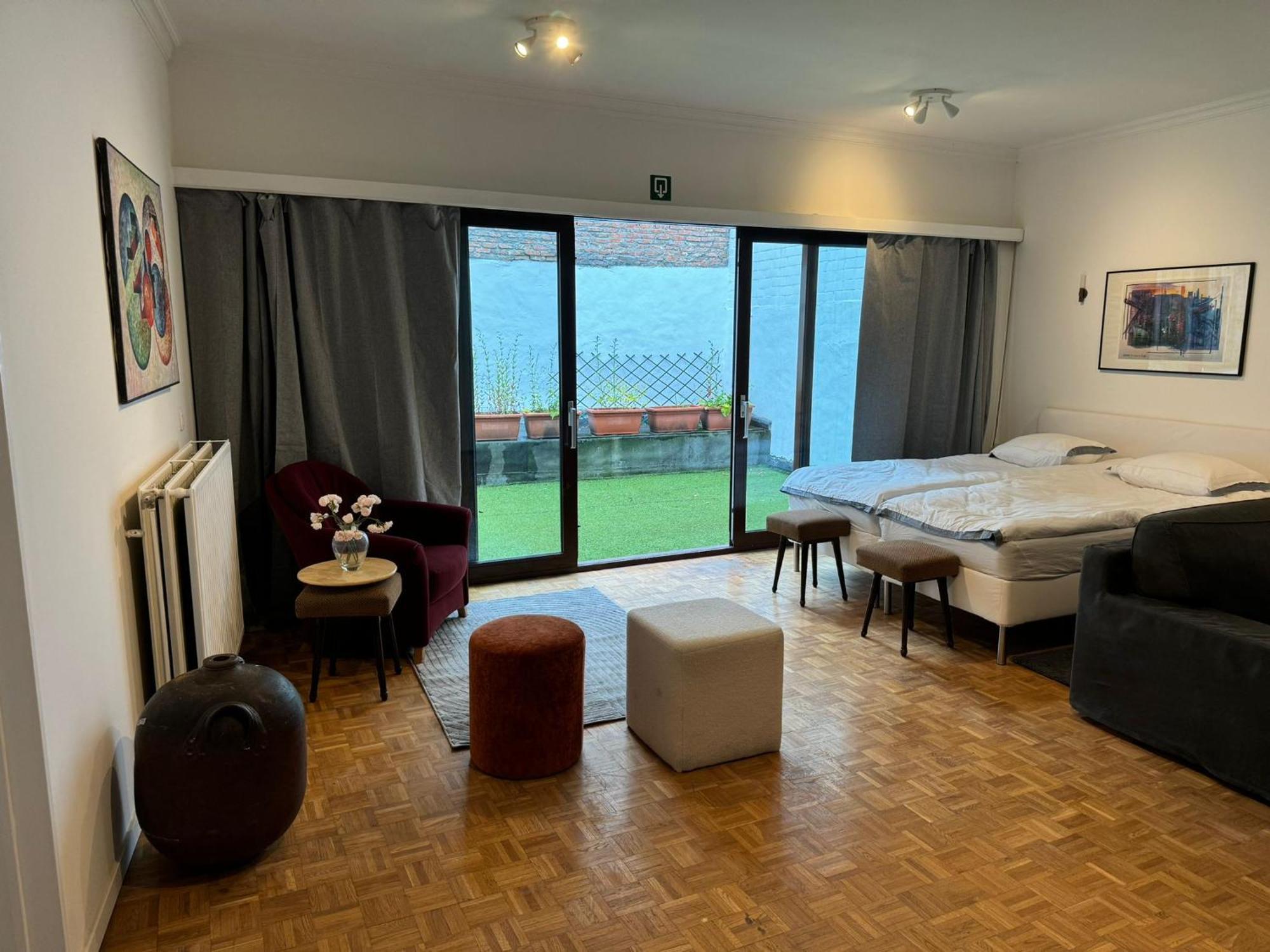 Garden Loft In City Center Meir 1Fl 安特卫普 外观 照片